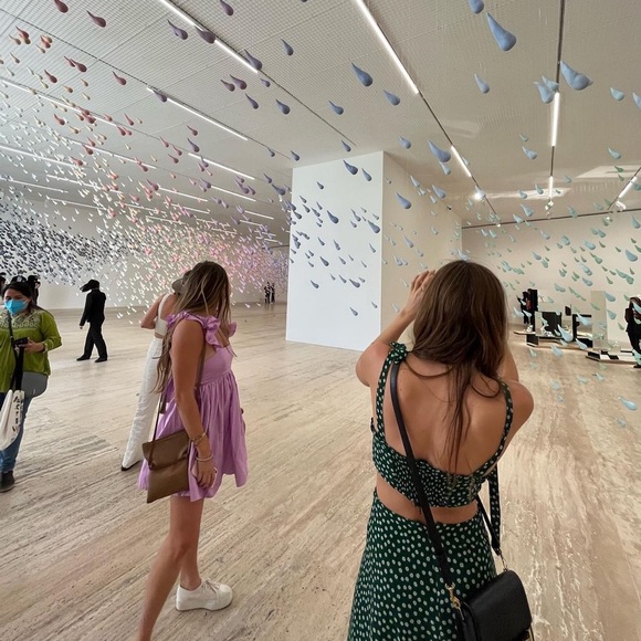 Reformation Liana Two Piece Basil Size 2 Floral Print - Picture 12 of 14